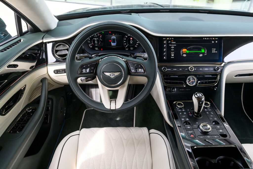 Bentley Flying Spur Azure Interior Green