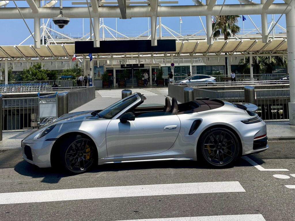 Porsche 911 Turbo S Convertible Nice Airport Side 3 (1)