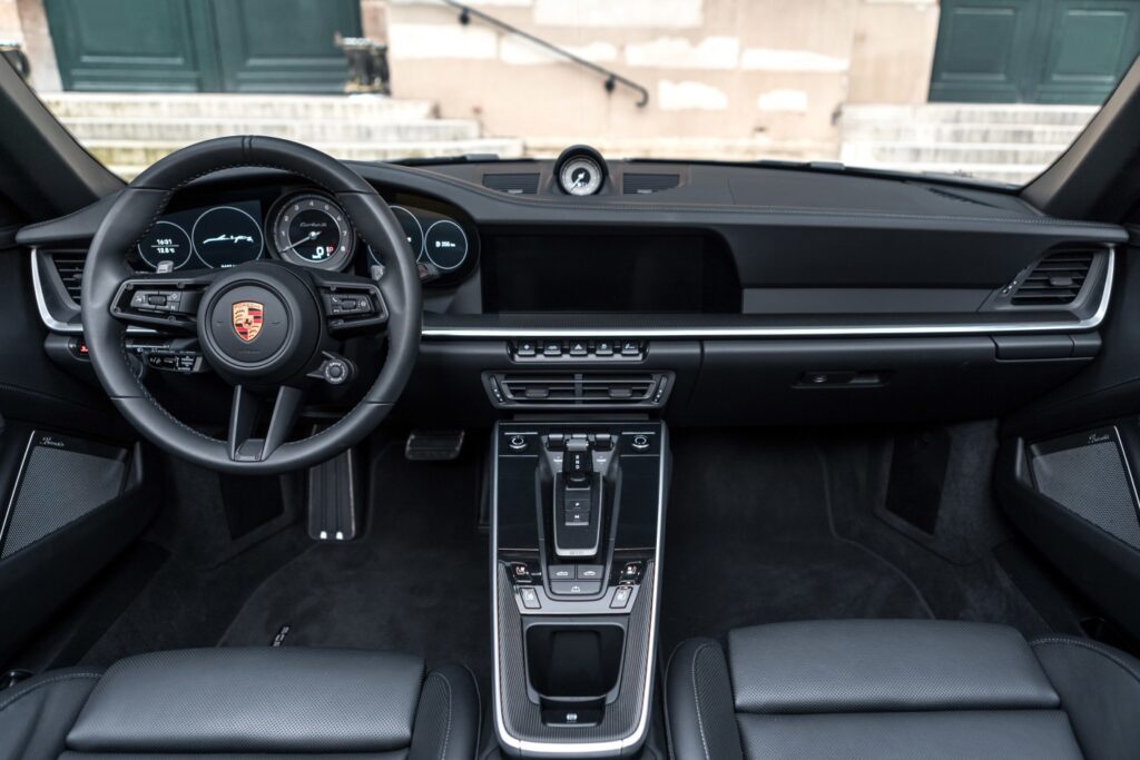 Porsche 992 Turbo S Convertible Interior 2