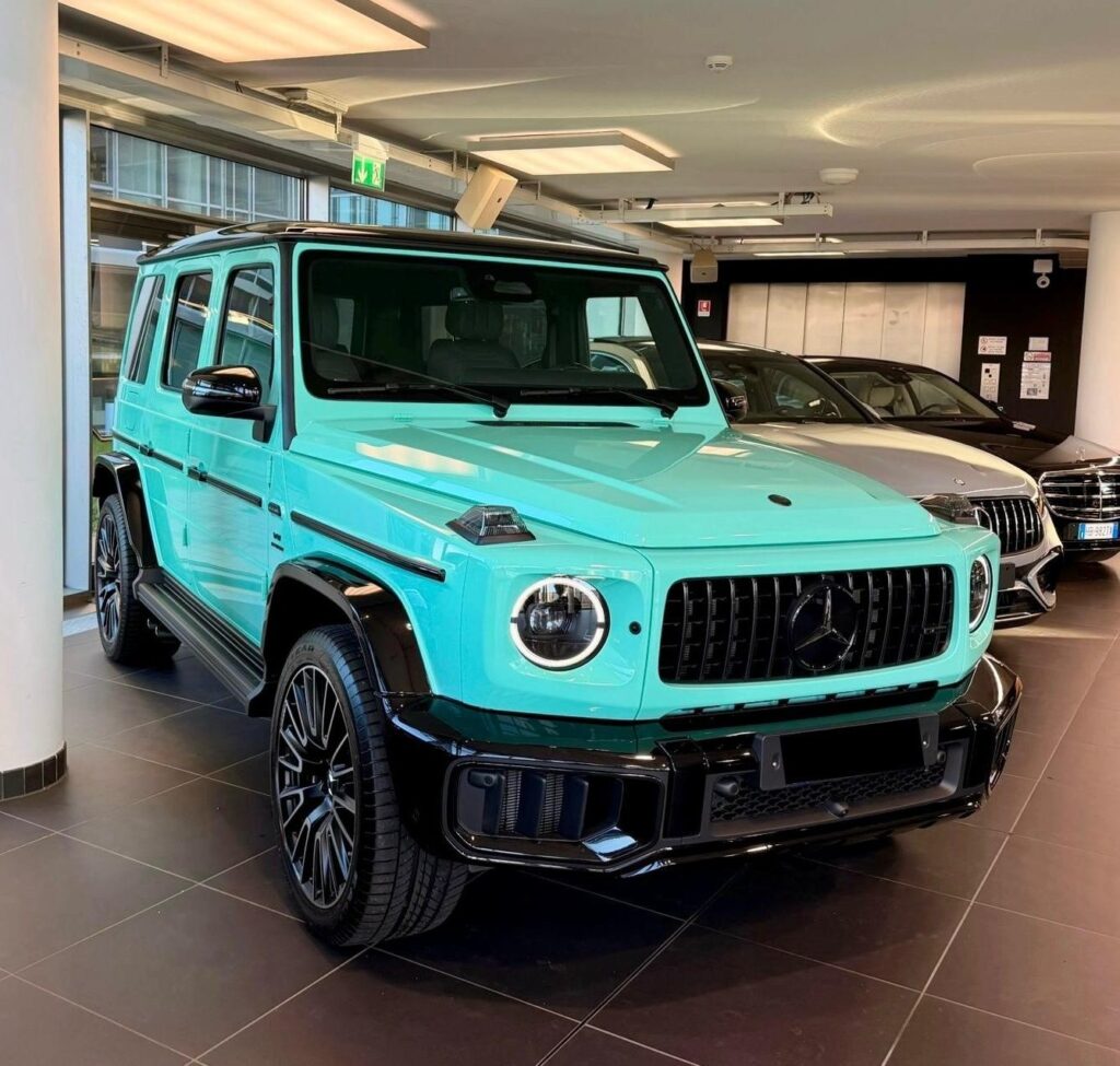 Mercedes-AMG-G63-Chalk Tiffany Blue SX