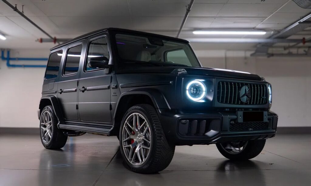 Mercedes-AMG G63 Matte Black 2026 Front 2