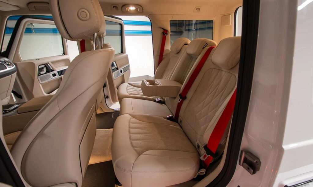 Mercedes-AMG G63 White 2026 Interior