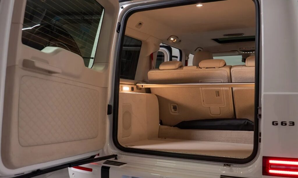 Mercedes-AMG G63 White 2026 Rear 2