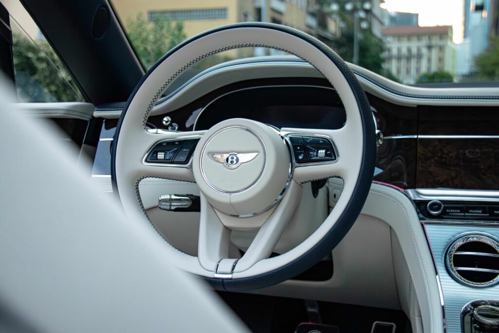 Bentley GTC Speed Blue Interior 5