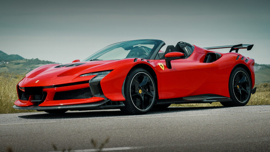 Ferrari SF90 XX Spider Red Front
