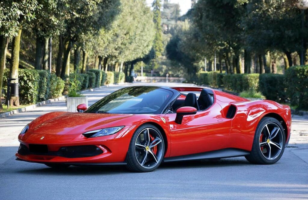 Ferrari 296 GTS Red Florence