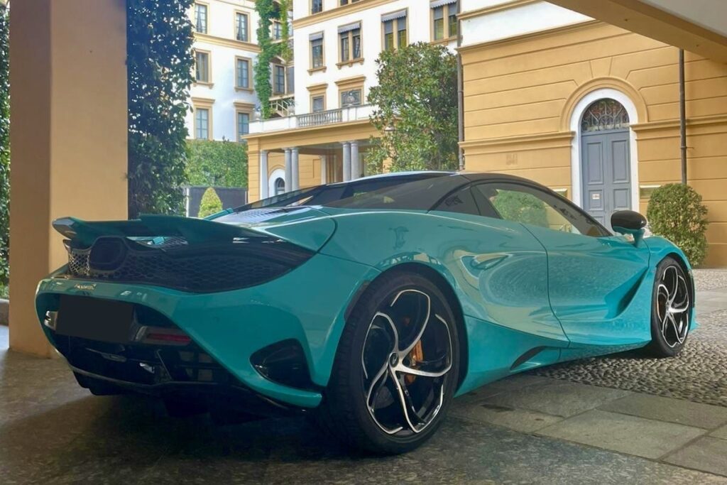 McLaren 750S Lake Como Rear